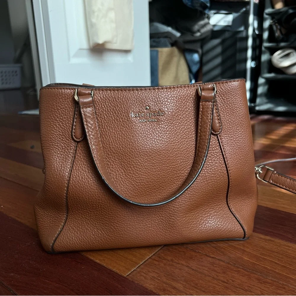 Kate Spade Brown Leather Satchel